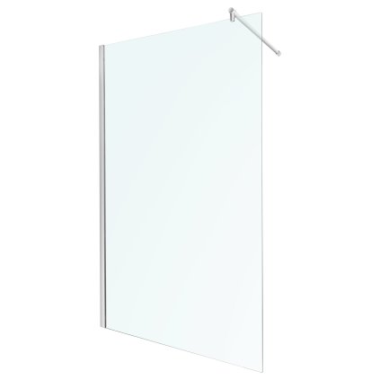 Sprchová zástěna Walk-in NV-Alfa 80 TR, chrom/transparent - bez vaničky