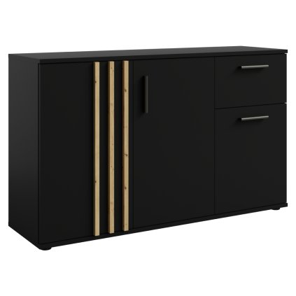 tolis komoda 3d 1z cierna typ 2 01