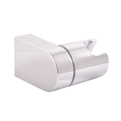 Stěnový držák ruční sprchy - plast - PD0212, Chrom