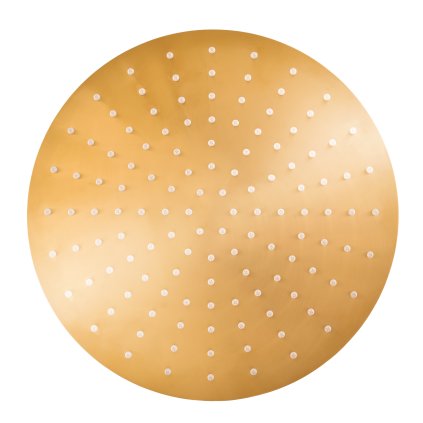 Hlavová sprcha kulatá kovová ø 30 cm s 4-otvorovými tryskami - KS0001/4Z, Zlatá lesk