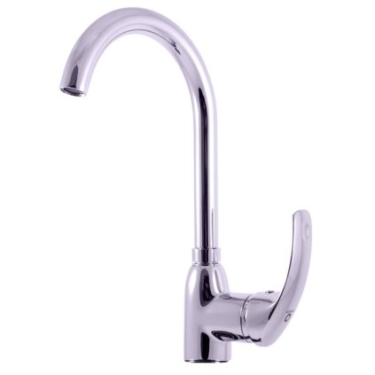 Dřezová baterie MISSISSIPPI - MS007.x/4, Chrom (SLEZÁK RAV-Barva Chrom, SLEZÁK RAV-Připojovací hadičky - závit 1/2")