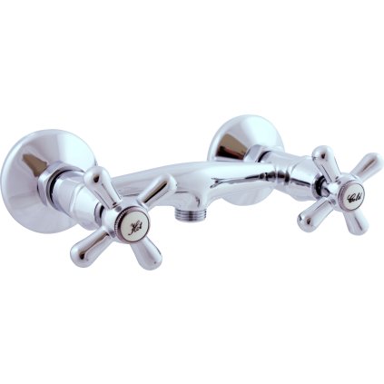 Sprchová baterie MORAVA - MK180.x, Chrom (SLEZÁK RAV-Barva Chrom, SLEZÁK RAV-Rozteč připojení (mm) 100)