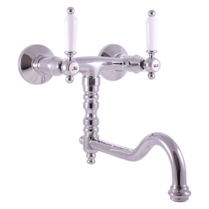 Umyvadlová/dřezová baterie MORAVA RETRO - MK501.x/29x (SLEZÁK RAV-Barva Chrom, SLEZÁK RAV-Rozteč připojení (mm) 100)