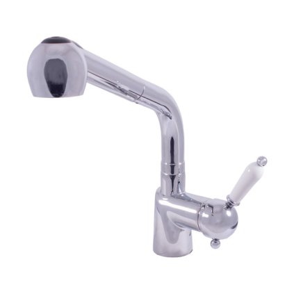 Dřezová baterie LABE - L511.x, Chrom (SLEZÁK RAV-Barva Chrom, SLEZÁK RAV-Připojovací hadičky - závit 1/2")