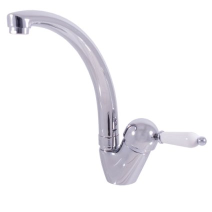 Dřezová baterie LABE - L506.x/3, Chrom (SLEZÁK RAV-Barva Chrom, SLEZÁK RAV-Připojovací hadičky - závit 1/2")