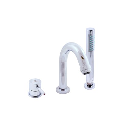 Vanová baterie 3-otvorová SEINA - SE962.xY, Chrom (SLEZÁK RAV-Barva Chrom, SLEZÁK RAV-Připojovací hadičky - závit 1/2")