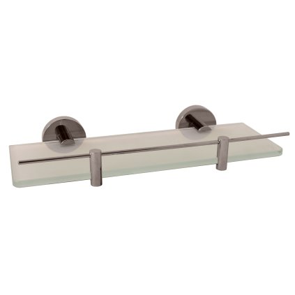 8572 2 8572 2 colorado koupelnovy doplnek policka sklenena 300 mm metal grey leskla coa0900 30mgl rav slezak