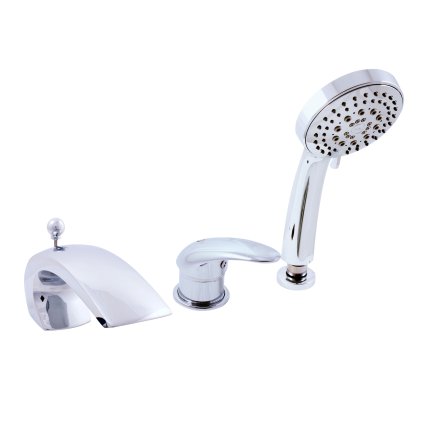 Vanová baterie 3-otvorovVanová baterie 3-otvorová DUNAJ - D472.xS, Chromá DUNAJ - D472.xSx (SLEZÁK RAV-Barva Chrom, SLEZÁK RAV-Připojovací hadičky - závit 3/8")