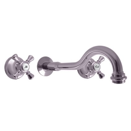 Umyvadlová baterie podomítková s tělesem MORAVA RETRO - MK331x (SLEZÁK RAV-Barva Chrom)