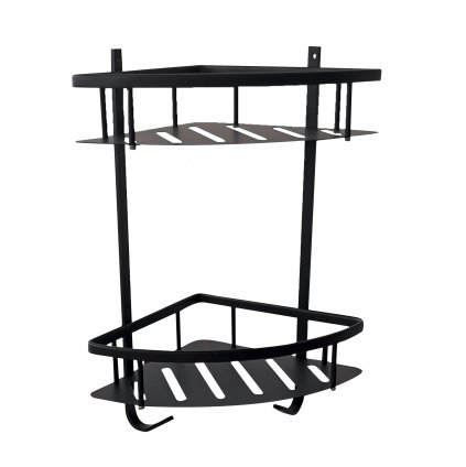 6853 1 6853 1 6853 1 yukon koupelnovy doplnek policka rohova dvojita cerna matna yua0800cmat rav slezak