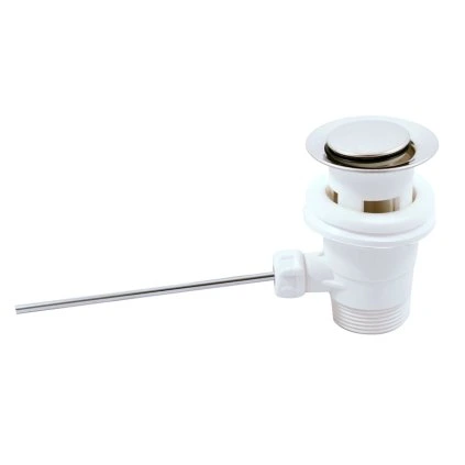 Výpusť s uzávěrem, plast - PD0002, Chrom