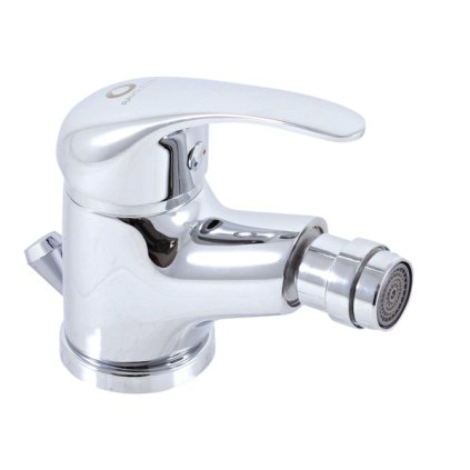 Bidetová baterie s výpustí SÁZAVA - SAx45.x, Chrom (SLEZÁK RAV-Barva Chrom, SLEZÁK RAV-Připojovací hadičky - závit 3/8", SLEZÁK RAV-Typ ovládací páky Ovládací páka č.: 0 - (SA045.0))