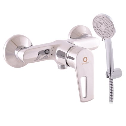 Sprchová baterie COLORADO se sprchovým setem - CO281.x/1, Chrom (SLEZÁK RAV-Barva Chrom, SLEZÁK RAV-Rozteč připojení (mm) 100)