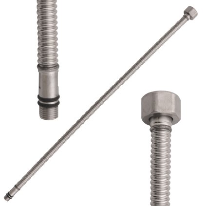 Flexi hadice - vlnovec - IT0438, Chrom