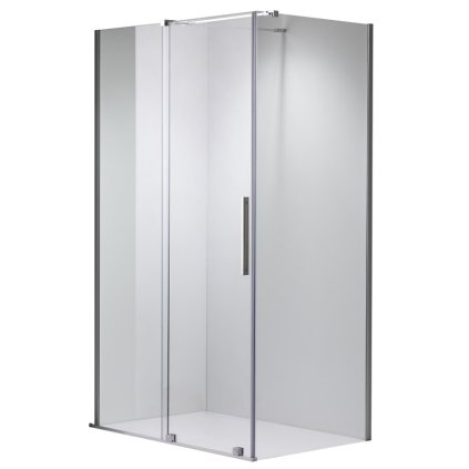 Obdélníkový sprchový kout HYD-ATA-1K 150x80 chrom/transparent - bez vaničky