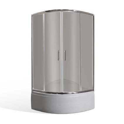 Čtvrtkruhový sprchový kout MODANZA - bez vaničky