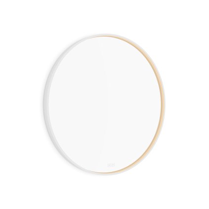 Bílé LED zrcadlo pr. 800 se dvěma dotykovými senzory - ZPB 31002RVX-05