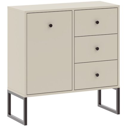 Komoda LINEA 1D3S béžová