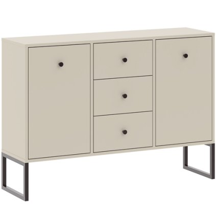 Komoda LINEA 2D3S béžová