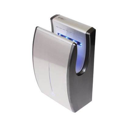 Bezdotykový osoušeč rukou - tryskový Jet Dryer COMPACT, stříbrný