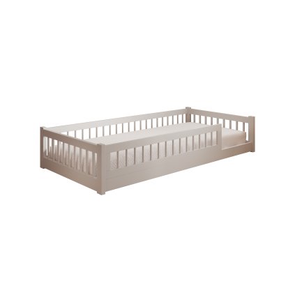 Postel DORI, CH-DOR-W-180-M, 180x80 cm s matrací, bílá