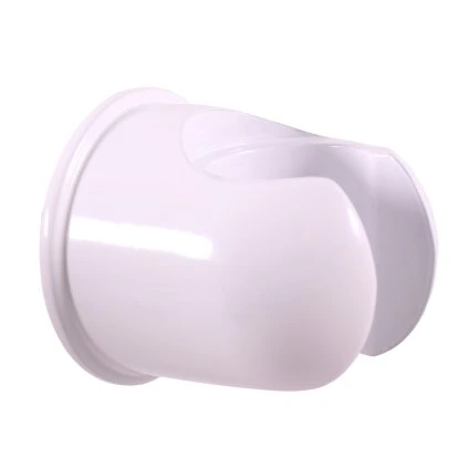 Stěnový držák ruční sprchy - kov - MD0904BMAT, Bílá mat