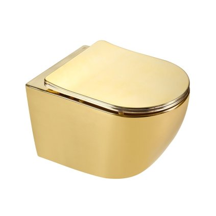 MISKA WC WISZACA TORNADO MIZU GL WH TR 03 ZLOTA DESKA WOLNOOPADAJACA DUROPLAST %5B129509%5D 1200