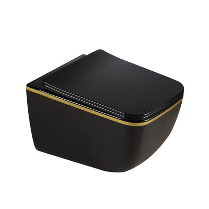 MISKA WC WISZACA TORNADO YUZU BL GL TR 03 CZARNA DESKA WOLNOOPADAJACA DUROPLAST %5B129499%5D 1200