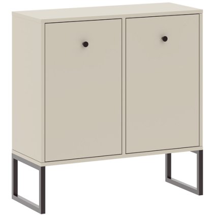 Komoda LINEA 2D, béžová