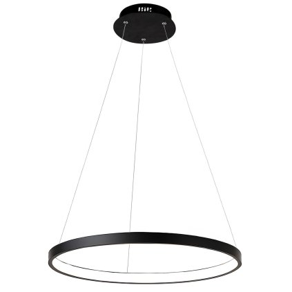 Závěsné LED osvětlení Modern Circle D99 LHJ012-CP 80cm černé