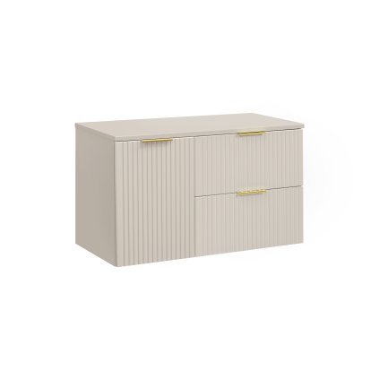Koupelnová skříňka pod deskové umyvadlo SET-ADC B Cashmere 100 kašmír