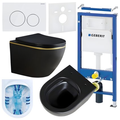 ZESTAW PODTYNKOWY WC STELAZ GEBERIT DUOFI MISKA PEAK MTB GL RIM 03 PRZYCISK DELTA 20 BIALY %5B156467%5D 1200