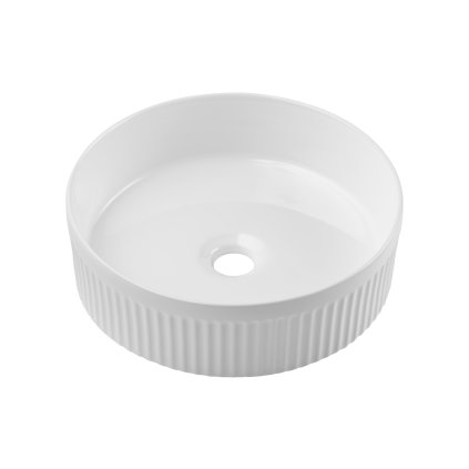 Keramické umyvadlo na desku BEYOND 2 WHITE, bílá