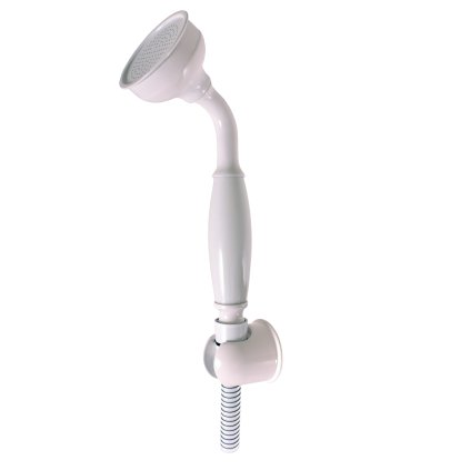 Sprchový komplet - SK0117B, Bílá lesk