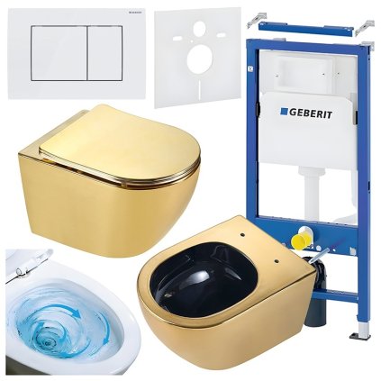 ZESTAW PODTYNKOWY WC STELAZ GEBERIT DUOFI MISKA MIZU GL BL TR 03 PRZYCISK DELTA 30 BIALY %5B160188%5D 1200