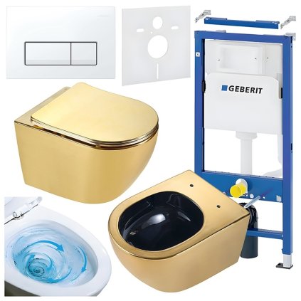 ZESTAW PODTYNKOWY WC STELAZ GEBERIT DUOFI MISKA MIZU GL BL TR 03 PRZYCISK DELTA 50 BIALY %5B160142%5D 1200