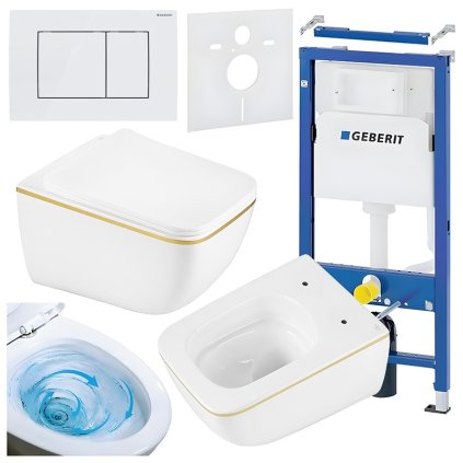ZESTAW PODTYNKOWY WC STELAZ GEBERIT DUOFI MISKA YUZU WH GL TR 03 PRZYCISK DELTA 30 BIALY %5B160698%5D 1200