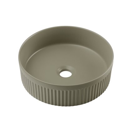 Keramické umyvadlo na desku BEYOND 2 OLIVER GREEN , zelená