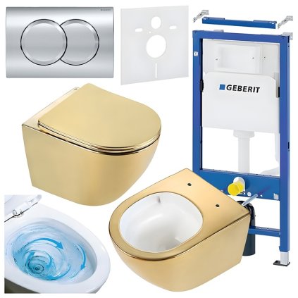 ZESTAW PODTYNKOWY WC STELAZ GEBERIT DUOFI MISKA FLOW GL WH TR 03 PRZYCISK DELTA 01 CHROM %5B161510%5D 1200