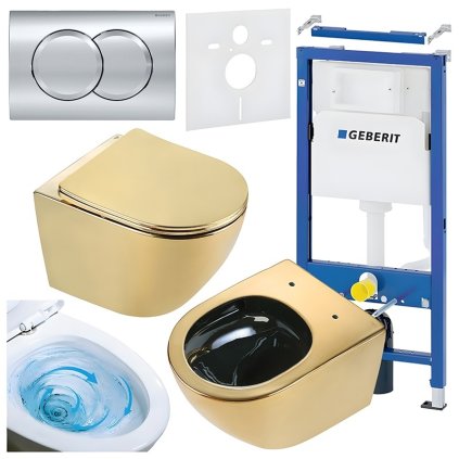 ZESTAW PODTYNKOWY WC STELAZ GEBERIT DUOFI MISKA FLOW GL BL TR 03 PRZYCISK DELTA 01 CHROM %5B161793%5D 1200