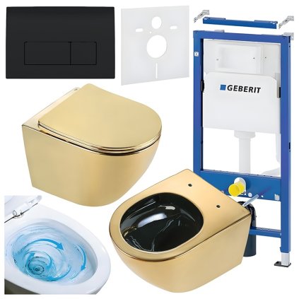 ZESTAW PODTYNKOWY WC STELAZ GEBERIT DUOFI MISKA FLOW GL BL TR 03 PRZYCISK DELTA 50 CZARNY POLYSK %5B161654%5D 1200