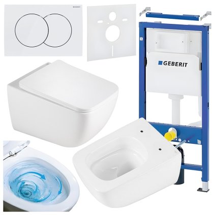 ZESTAW PODTYNKOWY WC STELAZ GEBERIT DUOFI MISKA YUZU WH TR 03 PRZYCISK DELTA 01 BIALY %5B162222%5D 1200