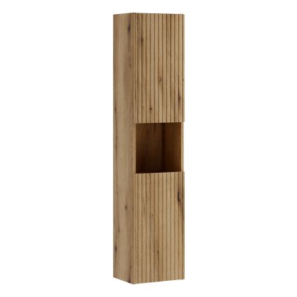 Doplňková koupelnová skříňka vysoká Nova Coast Evoke 30 dub coast evoke
