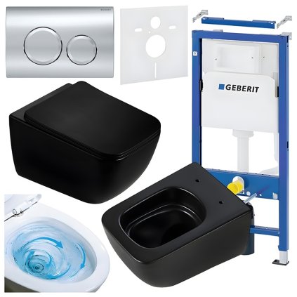 ZESTAW PODTYNKOWY WC STELAZ GEBERIT DUOFI MISKA YUZU MTB TR 03 PRZYCISK DELTA 20 CHROM %5B162904%5D 1200