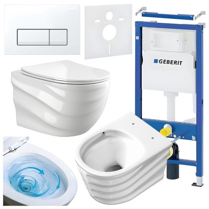 ZESTAW PODTYNKOWY WC STELAZ GEBERIT DUOFI MISKA SKAL WH RIM 03 PRZYCISK DELTA 50 BIALY %5B164243%5D 1200