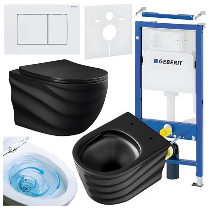 ZESTAW PODTYNKOWY WC STELAZ GEBERIT DUOFI MISKA SKAL MTB RIM 01 PRZYCISK DELTA 30 BIALY %5B165325%5D 1200