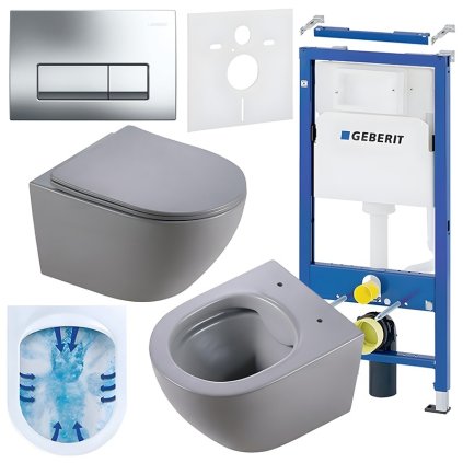 ZESTAW PODTYNKOWY WC STELAZ GEBERIT DUOFI MISKA MIZU MTGR RIM 03 PRZYCISK DELTA 50 CHROM %5B165550%5D 1200