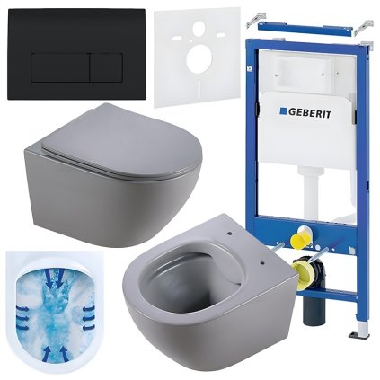 ZESTAW PODTYNKOWY WC STELAZ GEBERIT DUOFI MISKA MIZU MTGR RIM 03 PRZYCISK DELTA 50 CZARNY POLYSK %5B165508%5D 1200