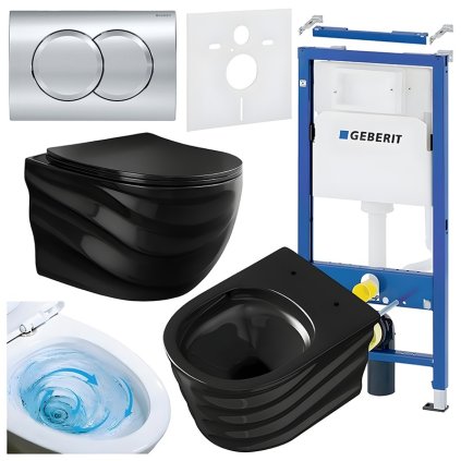 ZESTAW PODTYNKOWY WC STELAZ GEBERIT DUOFI MISKA SKAL BL RIM 03 PRZYCISK DELTA 01 CHROM %5B164768%5D 1200