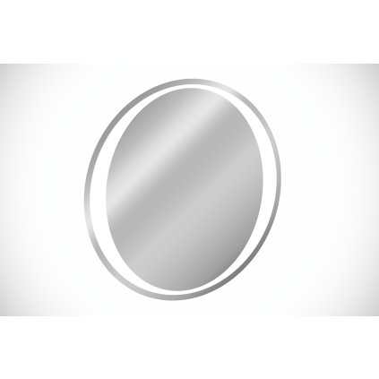 Závěsné zrcadlo s LED osvětlením Aurelia ⌀60 cm